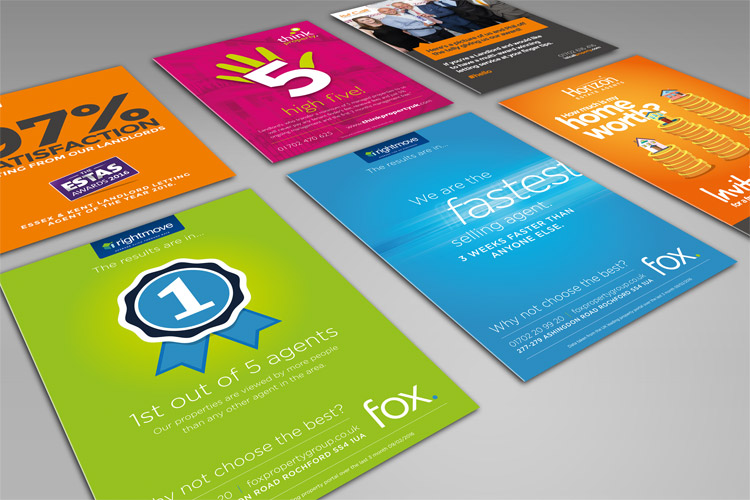 Estate Agent Leaflet Design Essex