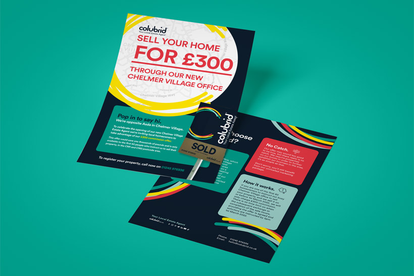 Estate Agent - Leaflet Design