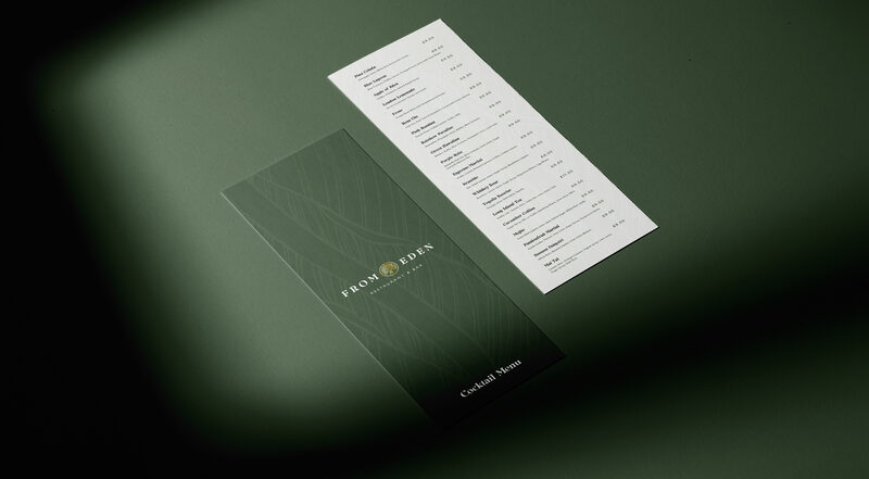 Menu Design