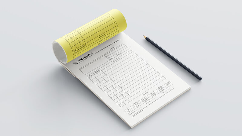NCR Pad & Carbon Form Design.