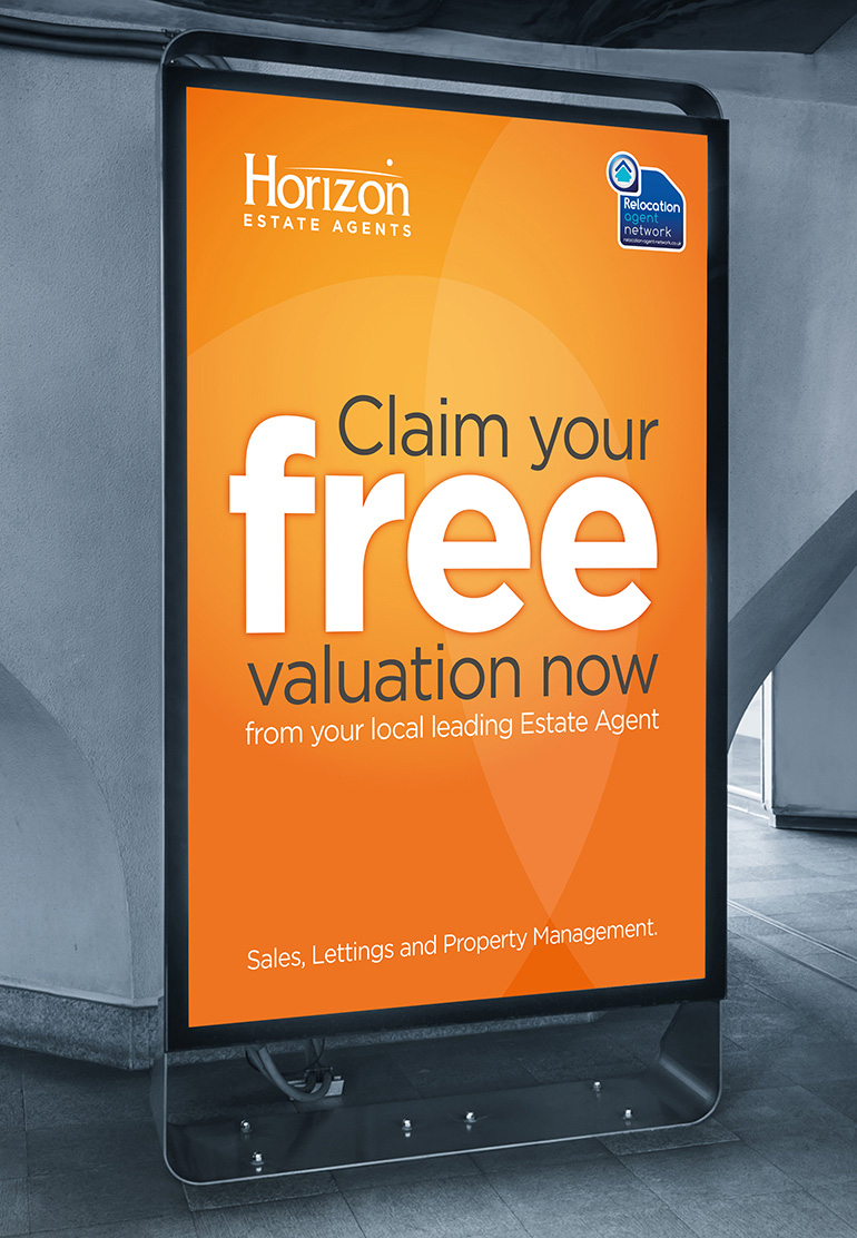 Horizon Estate Agents - Poster Design