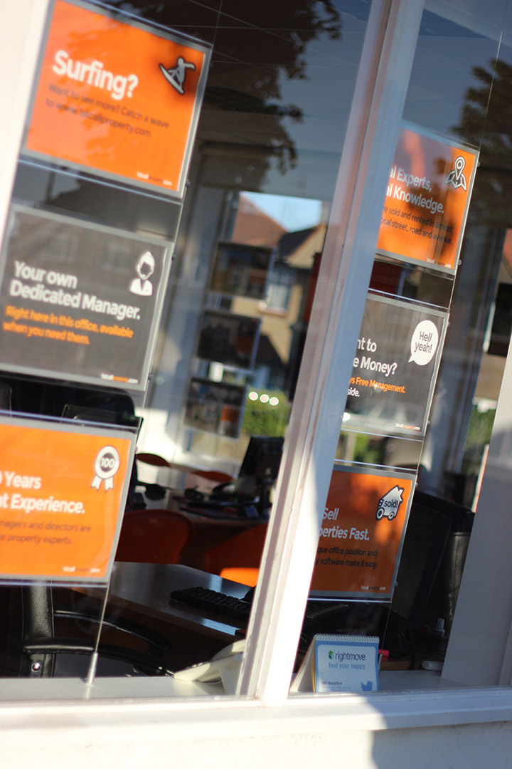 1st Call Estate Agents - Signage Design